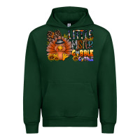 Forest Green little mister gobble gobble Urban Hoodie - CowhideDigitalArt