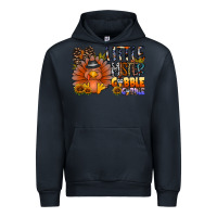 Navy little mister gobble gobble Urban Hoodie - CowhideDigitalArt