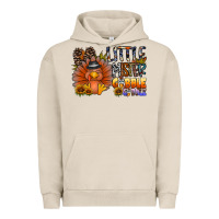 Pigment French Oak little mister gobble gobble Urban Hoodie - CowhideDigitalArt