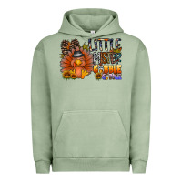 Pigment Oil Green little mister gobble gobble Urban Hoodie - CowhideDigitalArt