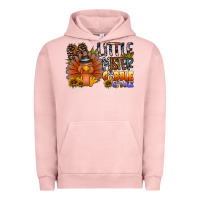 Pigment Salmon little mister gobble gobble Urban Hoodie - CowhideDigitalArt