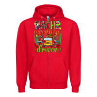 Red Nacho average bus driver Mexico Zipper Hoodie - HowdyJamesFarm
