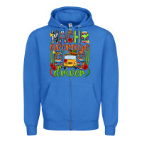 True Royal Nacho average bus driver Mexico Zipper Hoodie - HowdyJamesFarm
