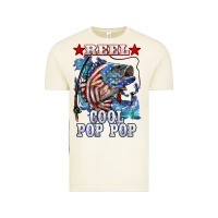Vintage Arctic reel cool pop pop american flag bass Vintage Tee - LillyAllenDesigns