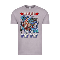Vintage Zinc reel cool pop pop american flag bass Vintage Tee - LillyAllenDesigns