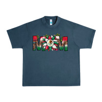 Midnight Navy mexican flag sunflower mom leopard Urban Heavy Tee - JahusDesignShop
