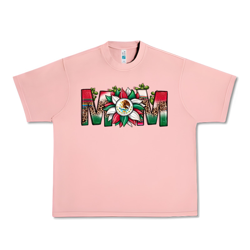 Mexican Flag Sunflower Mom Leopard Urban Heavy Tee by JahusDesignShop | Teevron