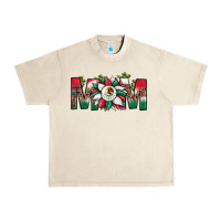 Sandshell mexican flag sunflower mom leopard Urban Heavy Tee - JahusDesignShop