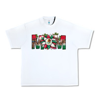 White mexican flag sunflower mom leopard Urban Heavy Tee - JahusDesignShop