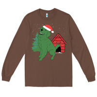 Chestnut Christmas Dog Long Sleeve Tee - Bettercallsaul
