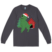 Smoke Christmas Dog Long Sleeve Tee - Bettercallsaul