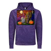 Cloud Purple headstone and coffin mousepad Vintage Hoodie - BundleAndBundleShop