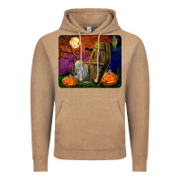 Vintage Coffee headstone and coffin mousepad Vintage Hoodie - BundleAndBundleShop