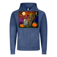 Vintage Denim headstone and coffin mousepad Vintage Hoodie - BundleAndBundleShop