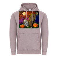 Vintage Zinc headstone and coffin mousepad Vintage Hoodie - BundleAndBundleShop