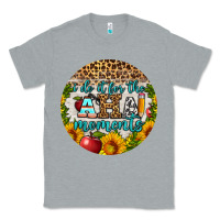 Heather Grey i do it for the aha moments round earring Classic Tee - BundleAndBundleShop