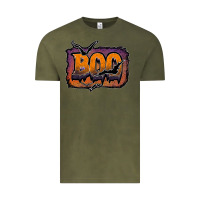 Vintage Olive boo Vintage Tee - JahusDesignShop