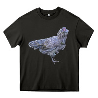 Asphalt Ameraucana Chicken Heavy Core Tee - LillyAllenDesigns
