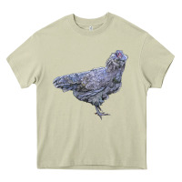 Mossy Ameraucana Chicken Heavy Core Tee - LillyAllenDesigns