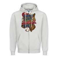 Dove Grey Sorry can't Baseball bye Zipper Hoodie - HowdyJamesFarm