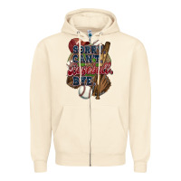 Sandshell Sorry can't Baseball bye Zipper Hoodie - HowdyJamesFarm