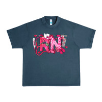 Midnight Navy rn breast cancer registered nurse Urban Heavy Tee - LillyAllenDesigns