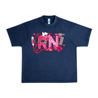 Navy rn breast cancer registered nurse Urban Heavy Tee - LillyAllenDesigns