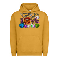 Pigment Peanut Butter love  halloween Urban Hoodie - CowhideDigitalArt