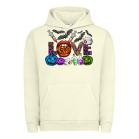 Pigment Pistachio love  halloween Urban Hoodie - CowhideDigitalArt