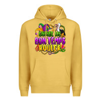 Antique Gold laissez les bon temps rouler olivia Premium Hoodie - OliviaCreatesArt