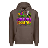 Coffee laissez les bon temps rouler olivia Premium Hoodie - OliviaCreatesArt