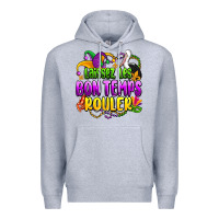Heather Grey laissez les bon temps rouler olivia Premium Hoodie - OliviaCreatesArt