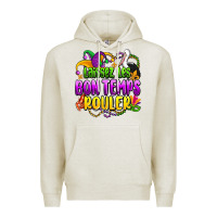 Oatmeal Heather laissez les bon temps rouler olivia Premium Hoodie - OliviaCreatesArt
