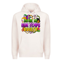 Pale Pink laissez les bon temps rouler olivia Premium Hoodie - OliviaCreatesArt