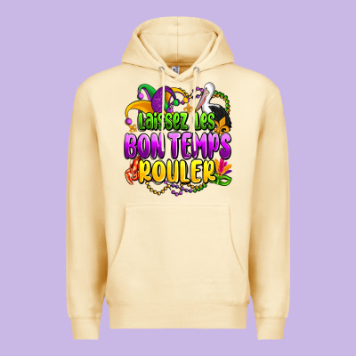 Laissez Les Bon Temps Rouler Olivia Premium Hoodie Designed By Oliviacreatesart