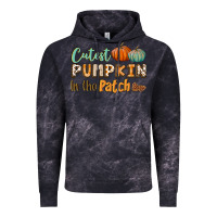 Cloud Black cutest pumpkin in the patch Vintage Hoodie - BundleAndBundleShop