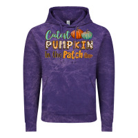 Cloud Purple cutest pumpkin in the patch Vintage Hoodie - BundleAndBundleShop