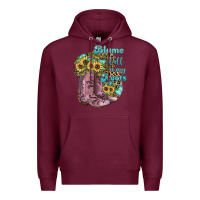 Burgundy Blame It All On My Roots Premium Hoodie - JahusDesignShop