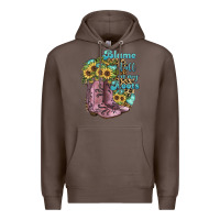Coffee Blame It All On My Roots Premium Hoodie - JahusDesignShop