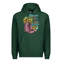 Sports Green Blame It All On My Roots Premium Hoodie - JahusDesignShop
