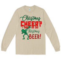 Mushroom Christmas Cheer I Thought You Said Christmas Beer Long Sleeve Tee - Bettercallsaul