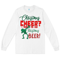 White Christmas Cheer I Thought You Said Christmas Beer Long Sleeve Tee - Bettercallsaul