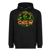 Black St. Patrick's Day crew Heavyweight Hoodie - FaDigitalArtStudio