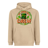 Mushroom St. Patrick's Day crew Heavyweight Hoodie - FaDigitalArtStudio