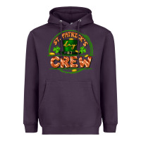 Plum St. Patrick's Day crew Heavyweight Hoodie - FaDigitalArtStudio