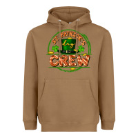 Toasted Coconut St. Patrick's Day crew Heavyweight Hoodie - FaDigitalArtStudio