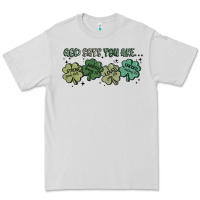 Dove Grey god says i am patrick's day Premium Tee - MaliasSmallBusiness