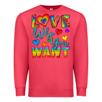 Cardinal Western Love Who You Want Premium Sweatshirt - BundleAndBundleShop