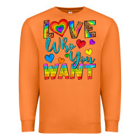 Carrot Western Love Who You Want Premium Sweatshirt - BundleAndBundleShop