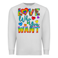 Dove Grey Western Love Who You Want Premium Sweatshirt - BundleAndBundleShop